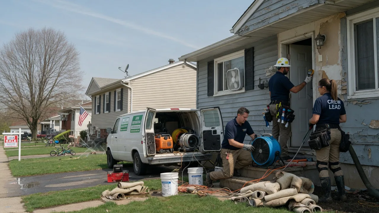 Flood Cleanup in Falcon Heights, TX near me