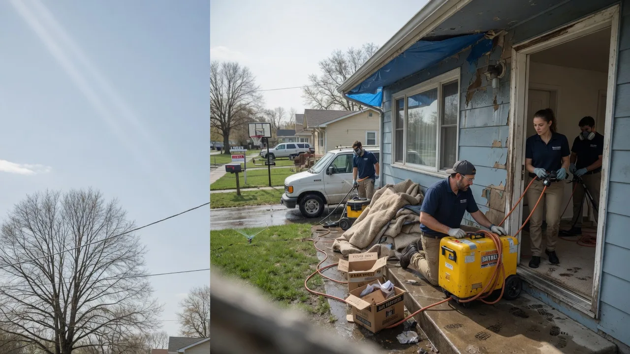 Basement Flood Cleanup in Falcon Heights, TX near me